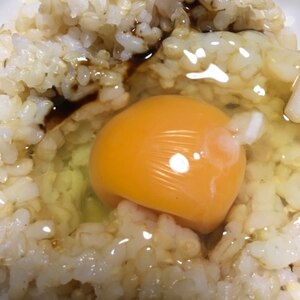 たまごかけご飯（TKG）にオイスターソース